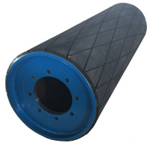 Manufacturing Pulley Rubber Conveyor Belt Pulley Lagging Herringbone Rubber Pulley